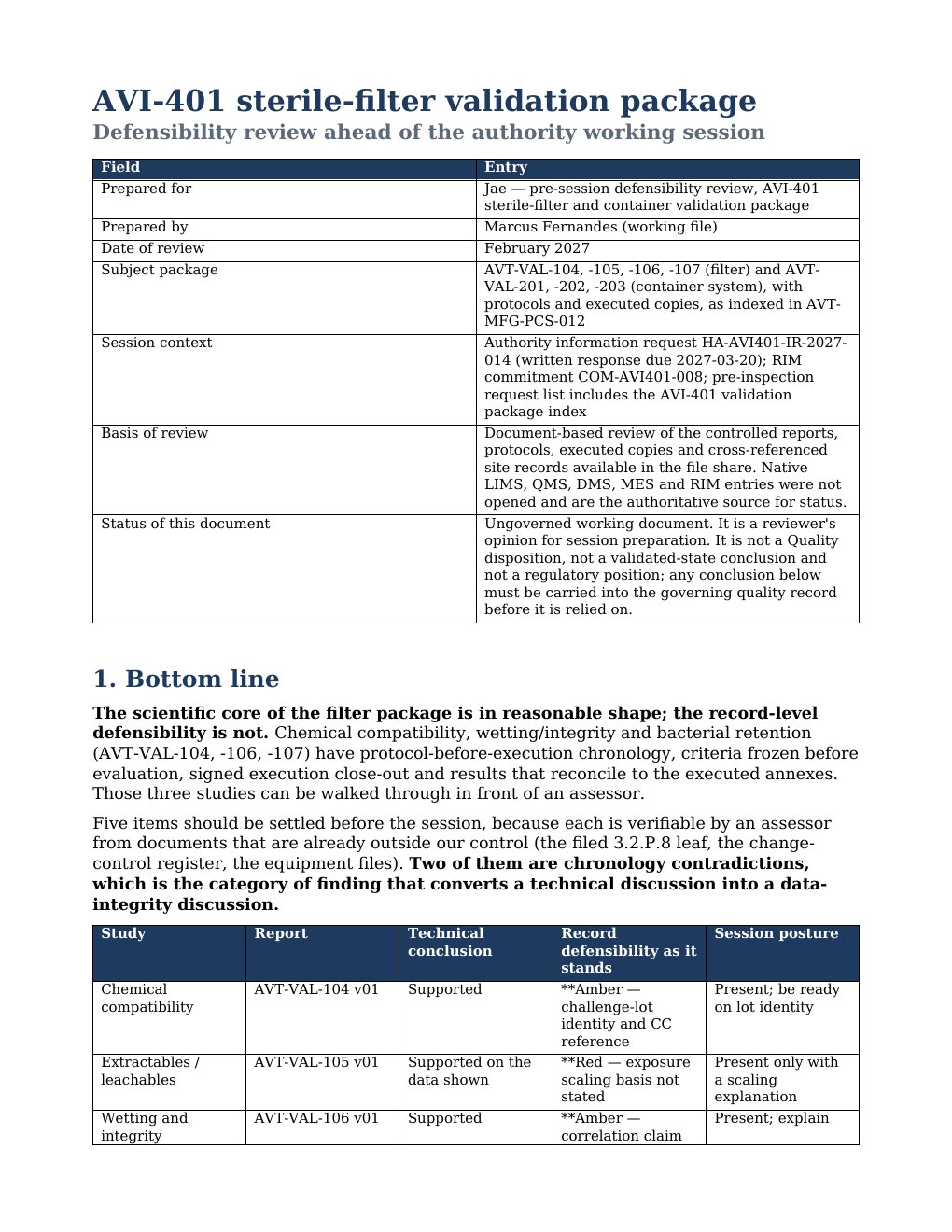 W14-03 candidate document, page 1 of 11